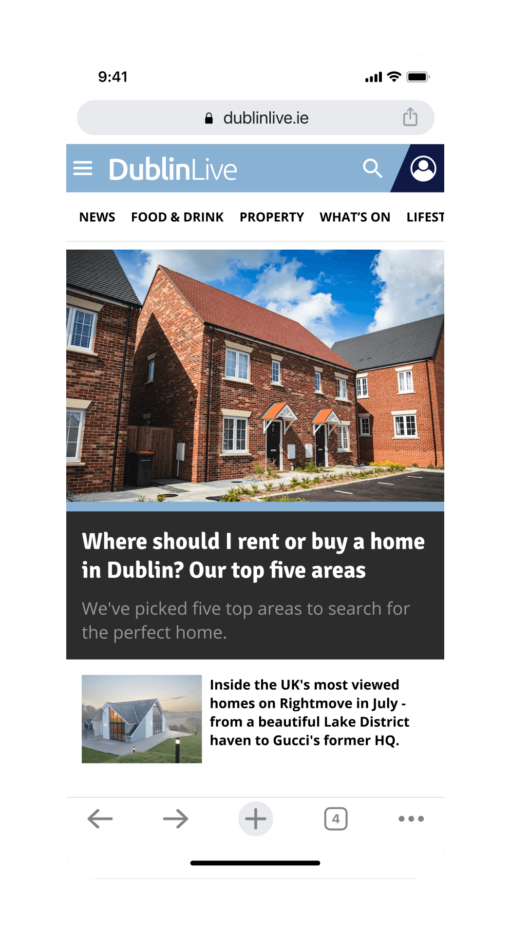 Dublin Live品牌展示